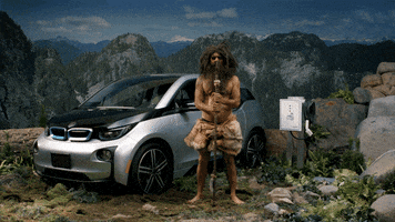 emotivebc electric car ta da GIF