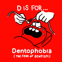 Dentist Phobia GIF by GIPHY Studios Originals