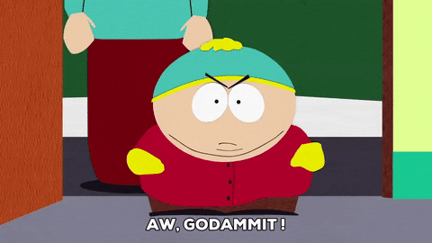 angry eric cartman GIF by South Park
