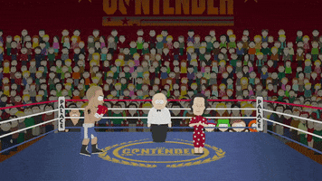boxing fighting GIF by South Park 