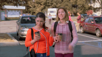 waving the middle GIF by ABC Network