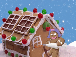 Gingerbread House GIF by ONenvironment