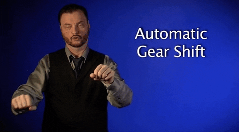 sign language automatic gear shift GIF by Sign with Robert