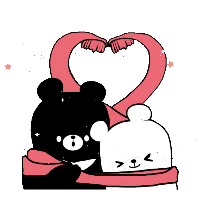 Heart Love Sticker by Shiny bear for iOS & Android GIPHY