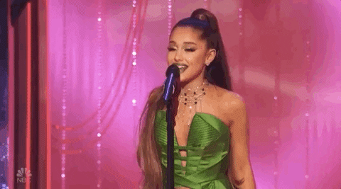 ariana grande a very wicked halloween GIF by NBC