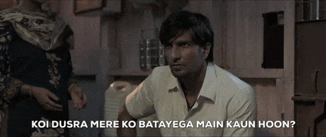 Koi Dusra Mere Ko Batayega Main Kaun Hoon GIFs - Get the best GIF on GIPHY