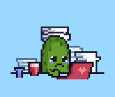 Sad Work GIF by Potatozzz by 9GAG