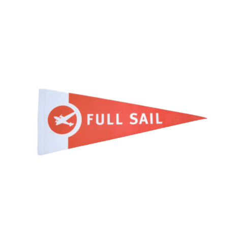 Full Sail Flag Sticker by Full Sail University