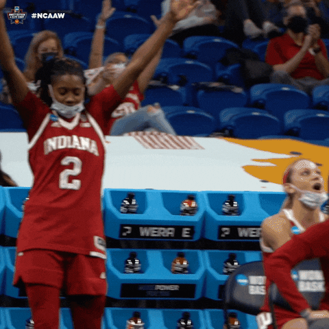 Womens Basketball Dancing GIF by NCAA Championships