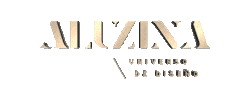 Aluzina Universodediseño Sticker