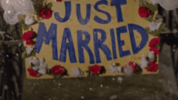 Just Married Love GIF by Hallmark Mystery