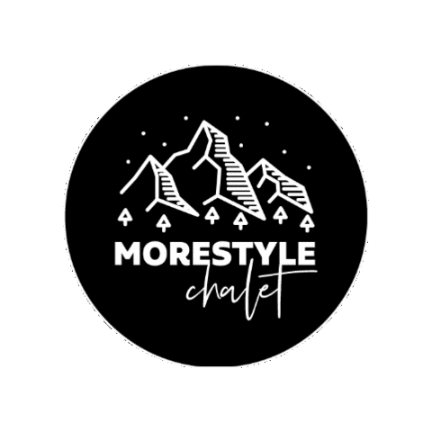 morestyle chalet Sticker