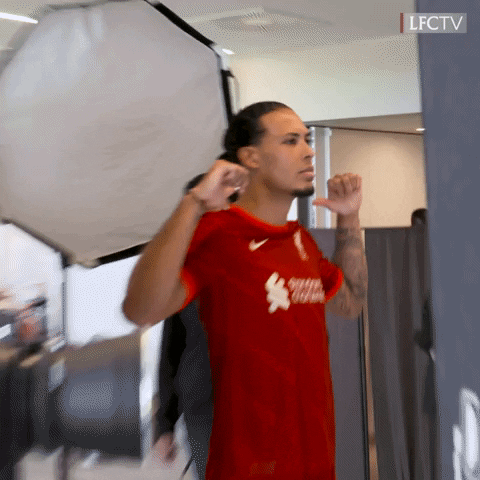 Strike A Pose Point GIF by Liverpool FC