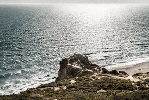 Ocean California GIF by Ryan Enn Hughes