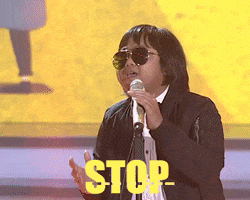 stop singing GIF by Indonesian Idol Junior