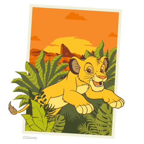 Lion King Rundisney Sticker by Disney Sports