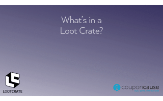 loot crate GIF by Coupon Cause