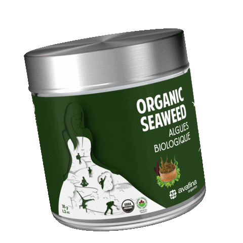 Seaweed Flakes Sticker by Avafina Organics