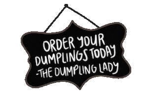 Sticker by The Dumpling Lady