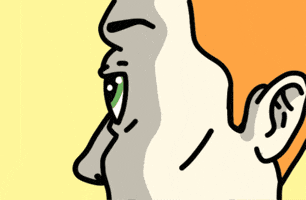 Turning Head Wtf GIF