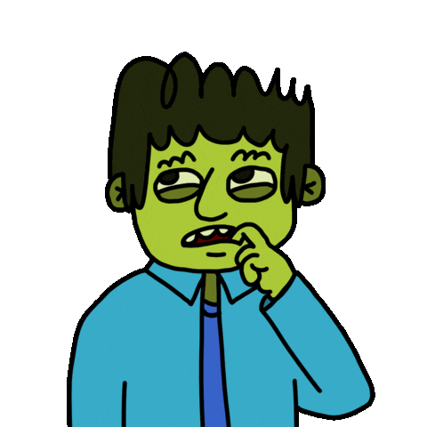 Thinking What Sticker by herbertonic