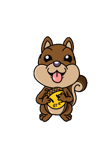Tongue Squirrel Sticker by Drew House