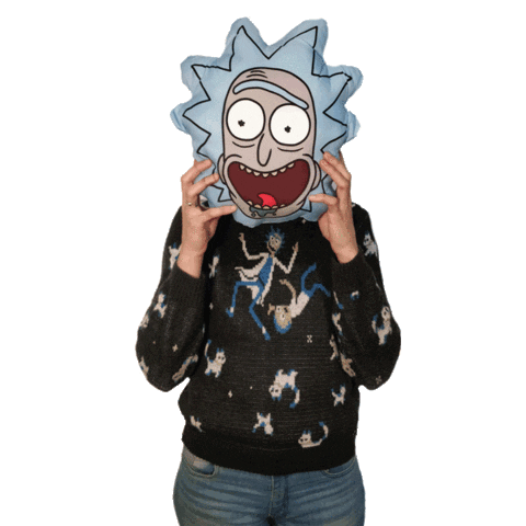 Rick And Morty Sticker by This is Feliz Navidad