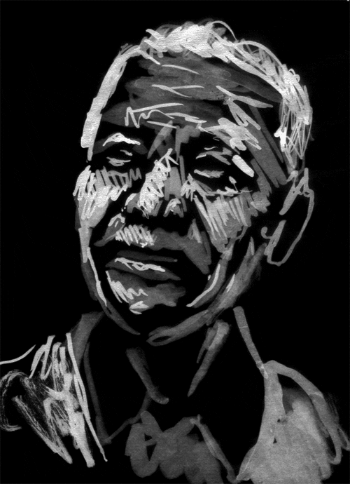 Nelson Mandela GIF by TraceLoops - Find & Share on GIPHY