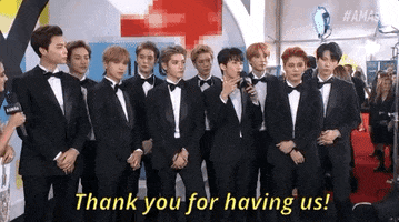 american music awards 2018 thank you for having us GIF by AMAs