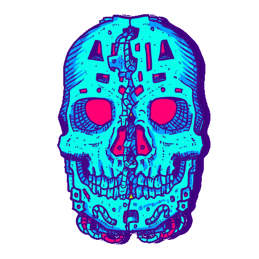 Mood Skull Sticker
