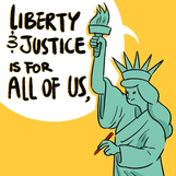 Statue Of Liberty Protest