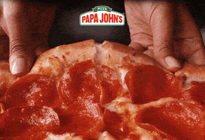Hungry Food GIF by Papa John’s