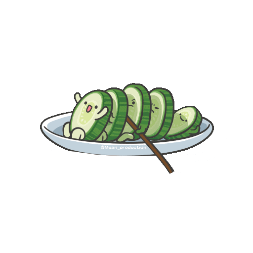Cucumber Sticker
