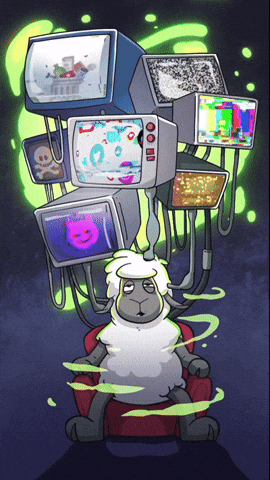 Glitch Mind Blown GIF by The Sad Times