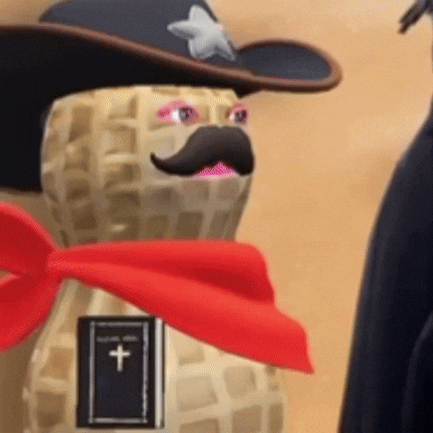 Peanut Sheriff GIF