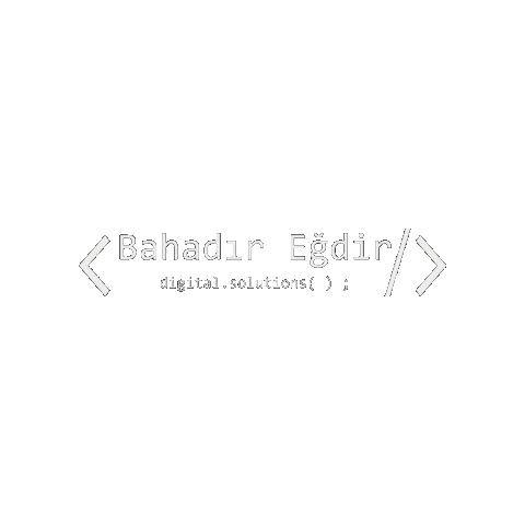 Bahadır Eğdir Sticker