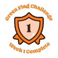 30 Day Challenge Sticker by Green Flag Date