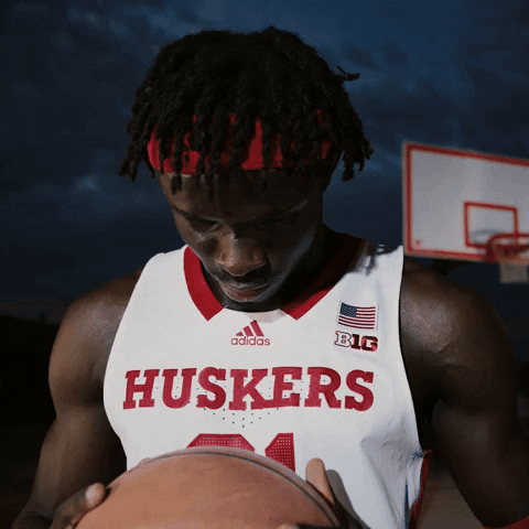 Lets Go Diop GIF by Huskers