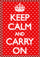 Keep Calm And Carry On GIF
