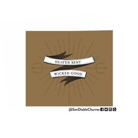 San Diablo Churros Sticker