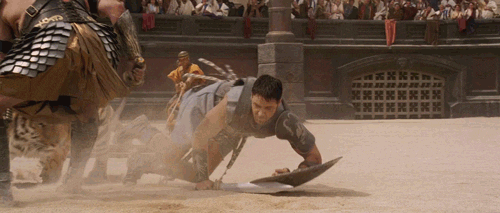 russell crowe tiger GIF
