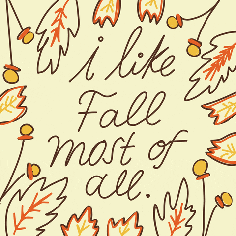 Fall Season Love GIF by BrittDoesDesign - Find & Share on GIPHY