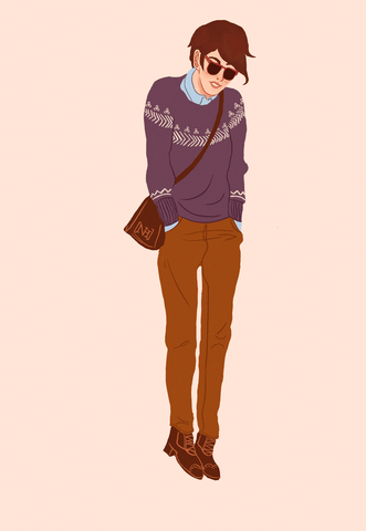 Fashion Sweater GIF