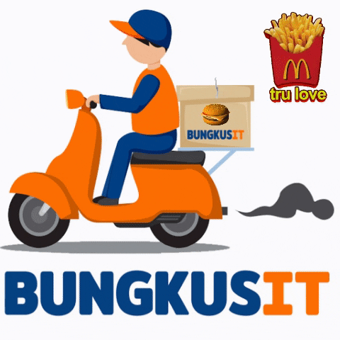 burger delivery GIF by Bungkusit