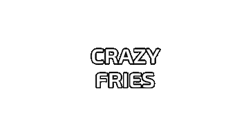 Crazyfries Sticker by superrpepitoss
