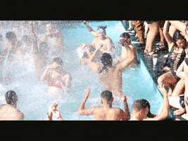 pool party GIF by Papas and Beer
