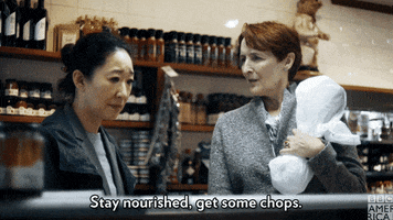 eat killing eve GIF by BBC America