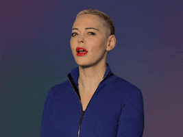 skeptical GIF by Rose McGowan