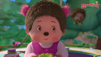 animation be quiet GIF by Monchhichi