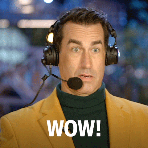 Rob Riggle Wow GIF by ABC Network
